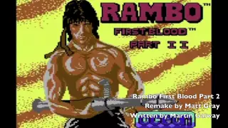 Matt Gray - Rambo First Blood Part 2 C64 Loader Remake