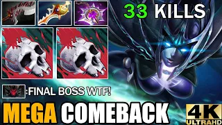 Final Boss is Here! Divine Rapier Phantom Assassin 33 Kills Unstoppable - Epic Mega Comeback Dota 2