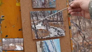 Plein Air Painting: Three Studies