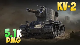 KV-2 - 6 Frags 5.1K Damage - Fury! - World Of Tanks