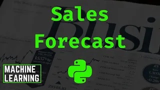 Python ML #08: Sales Forecast Tutorial with Linear Regression Model #machinelearning #coding #python