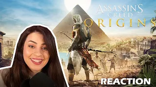 Assassin's Creed Origins Cinematic Trailer REACTION!