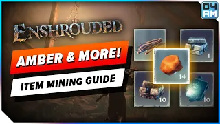 Enshrouded ULTIMATE Early Mining Guide - Amber, Twigs, Bronze, Tin, Salt & More!