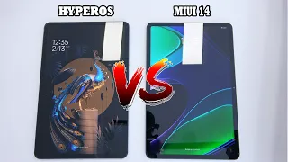 Xiaomi Pad 6 : HyperOS vs MIUI 14 | SpeedTest and Camera comparison