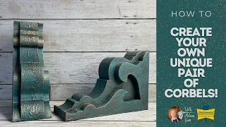 How-to finish your own unique pair of Corbels