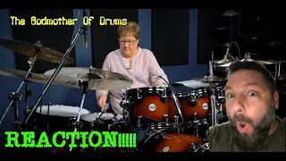 REACTION Godmother of Drumming to Disturbed "Down with the Sickness" #Reaction #Drumcover #Disturbed