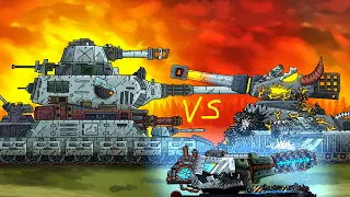 Royal Ratte vs. Leviathan - Cartoons about tanks