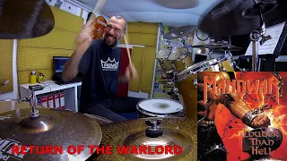 Manowar - Return Of The Warlord - SCOTT COLUMBUS DrumCover by EDO SALA