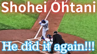 【Shohei Ohtani】 He did it AGAIN!!!