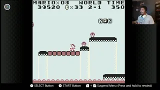 First time playing Super Mario Land 1