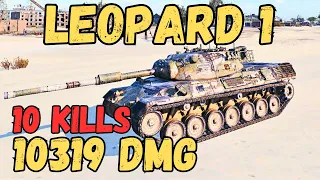 Leopard 1 - 10319 Damage - Ghost Town | World of Tanks