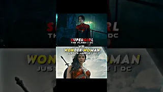 Supergirl vs Wonder Woman #shorts #marvel #dc #mcu #superman #wonderwoman #thor