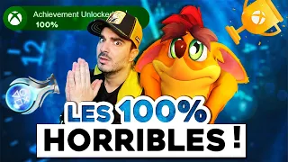 6 jeux HORRIBLES à FINIR À 100% !