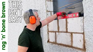 Blocklaying In A Window Opening