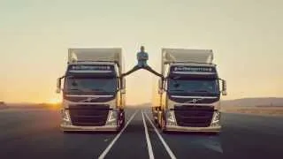 Volvo Trucks   The Epic Split feat  Van Damme Live Test 6