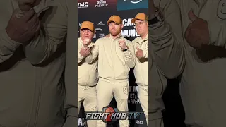 Canelo GRAND ARRIVAL clowns Benavidez & PROMISES KO in 8 rounds vs Munguia!