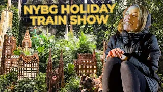 Exploring the NYBG Glow And Holiday Train Show (New York City) | HAVA MEDIA