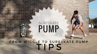 surfskate pump - from wiggle to surfskate pump // tips