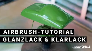 Airbrush-Tutorial: Glanzlack & Klarlack lackieren für Miniaturen und Modelle | Elita Farben