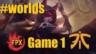 FNC vs. FPX | Игра 1 Worlds Quarterfinals 2019 Main Event | Fnatic vs. Funplus Phoenix