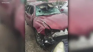 Family's SUV flips during road rage incident