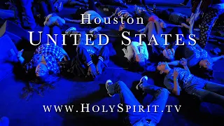 Fire of the Holy Spirit falling upon youth in Houston, Texas!!