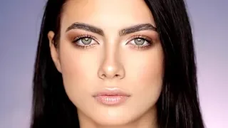 SOFT BRONZY LOOK FOR GREEN EYES | ALI ANDREEA