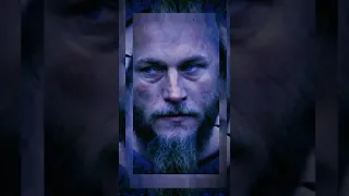 RAGNAR LOTHBROK:Fire in his eyes!#shorts #vikings