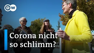 Corona-Proteste: eine Betroffene wehrt sich | DW Reporter