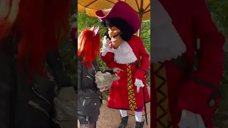 Showing Captain Hook our Villain side | Disneyland Paris | My Castle Club