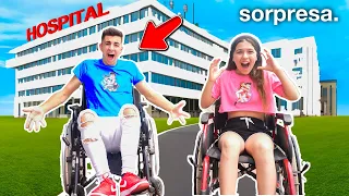 SORPRENDO A MI HIJA QUEDANDOME EN SILLA DE RUEDAS PARA APOYARLA…*llora*