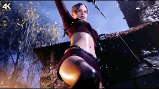 Claire No Stocking Ultra Short Skirt x Leon Luis Soap 4K All Chapters Part 1 RE4R SW