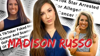 Tik Tok cancer scam | MADISON RUSSO | got caught lying and stealing