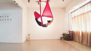 Aerial yoga aerial dance 空中瑜伽 空瑜舞韵 展布篇 大小蝴蝶结