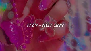 ITZY (있지) - 'Not Shy' Karaoke (Easy Lyrics)