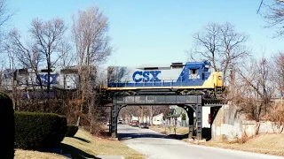 C&O of Indiana pulling up track ( Jan-Feb, 1993)Part 2