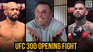 Dana White Announces UFC 300 Opening Fight…