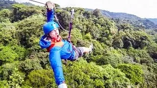 EPIC 1km ZIP LINE!