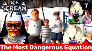 Ice Scream 7 Evil Nun Most Dangerous Formula And Final Latter By Evil Nun | Ice Scream 7 Friends Lis