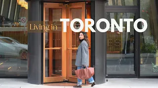 Daily life in TORONTO| Finding balance, cooking at home and productivity in a café| Weekly Vlog