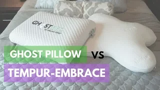 Pillow Reviews: GhostPillow vs. Tempur-Embrace