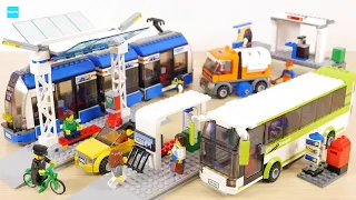 LEGO City Public Transport Station 8404  Speed Build & Review