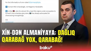 Azərbaycan bunun qarşısını alacaq! – Ayxan Hacızadə Almaniya XİN-in cavabını verdi