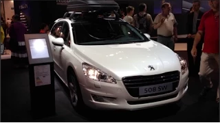 Peugeot 508 SW 2014 In detail review walkaround Interior Exterior