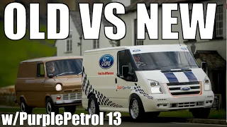 Ford Transit Battle | Forza Horizon 4 Online: OLD VS NEW | w/ PurplePetrol 13