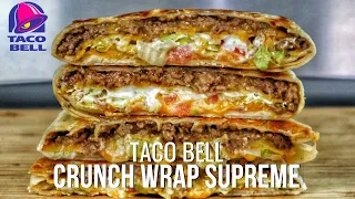 The Must-Try Crunch Wrap Recipe from Taco Bell Revealed