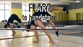 how to flare to handstand | useful tips