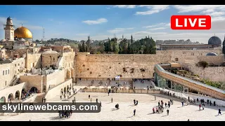 🔴 Live Webcam from the Western Wall in Jerusalem