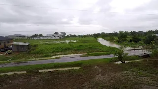 Timelapse of flooding in South Trinidad