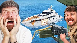 MR BEAST hat EINE ATOMBOMBE & zerstört EINFACH ein Boot - Wer kann ihn stoppen 💣🤯